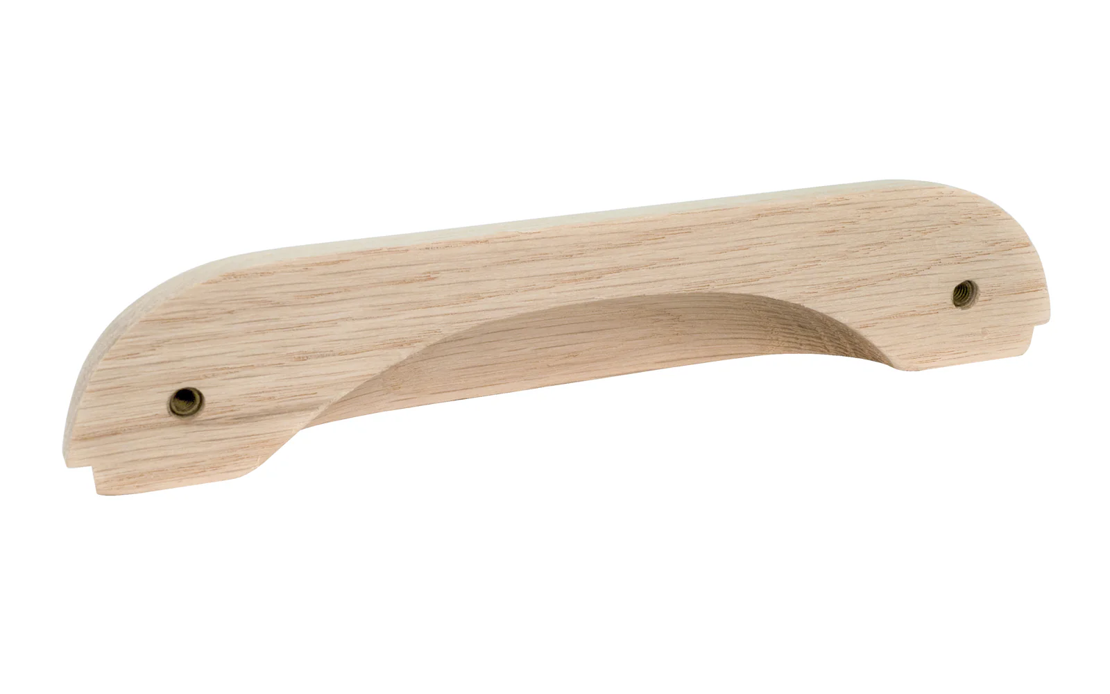 Carved Oak Handle ~ 5-1/2" On Centers - Image 2