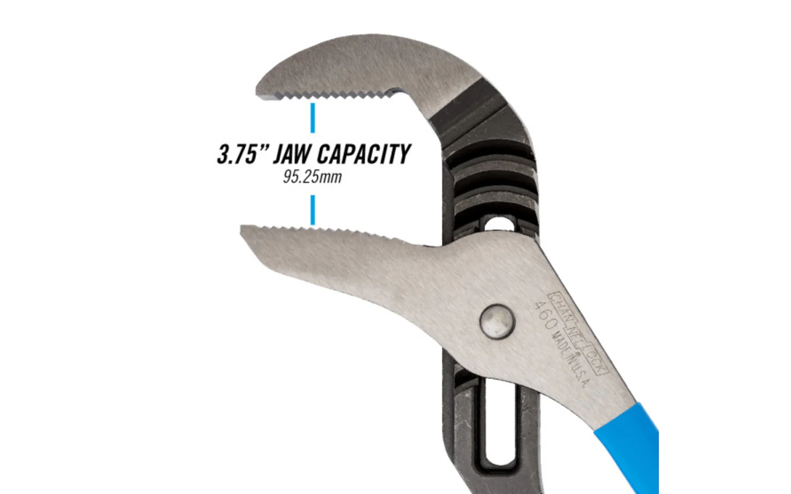 Channellock 16-1/2" Straight Jaw Tongue & Groove Plier - 460 - Image 3