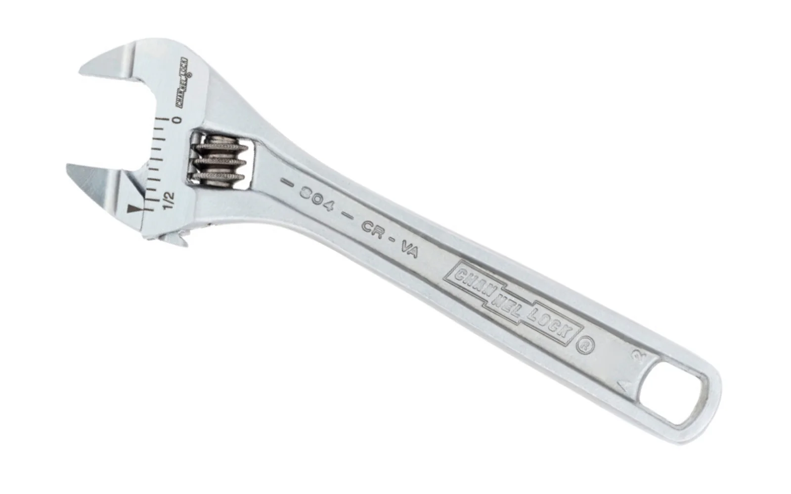 Channellock 4" Adjustable Wrench with Extra Slim Jaw - Image 2