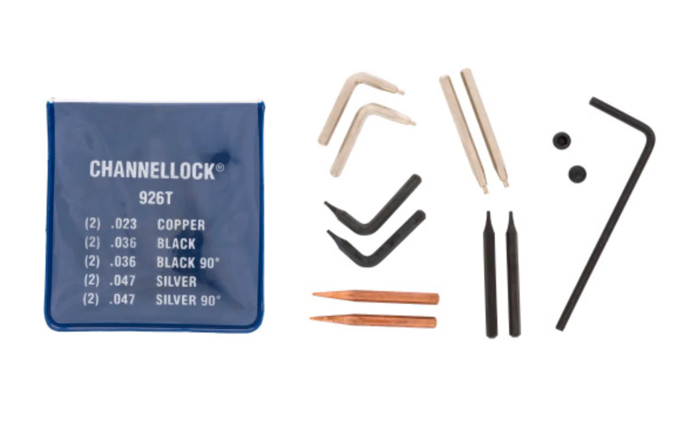 Channellock 5-PC Universal Retaining Ring Tip Kit - 926T