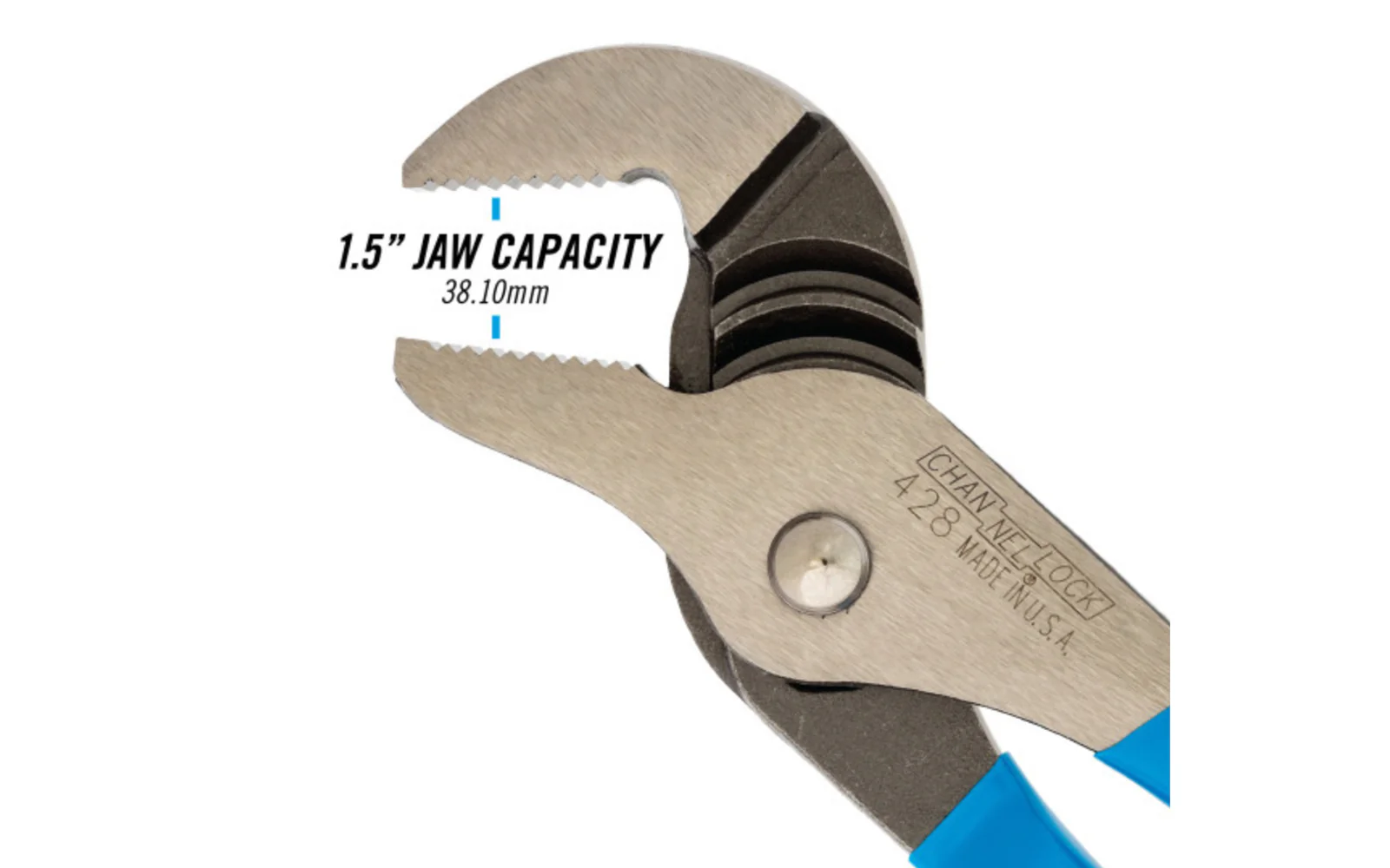 Channellock 8" Straight Jaw Tongue & Groove Plier - 428 - Image 3
