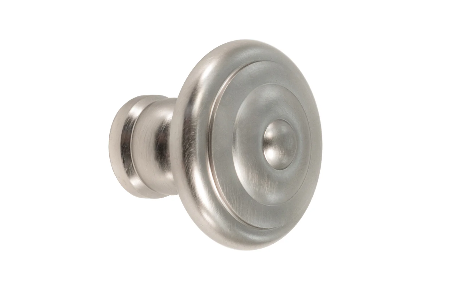 Solid Brass Mid-Century Style Cabinet Knob ~ 1-1/4" Diameter - Image 4