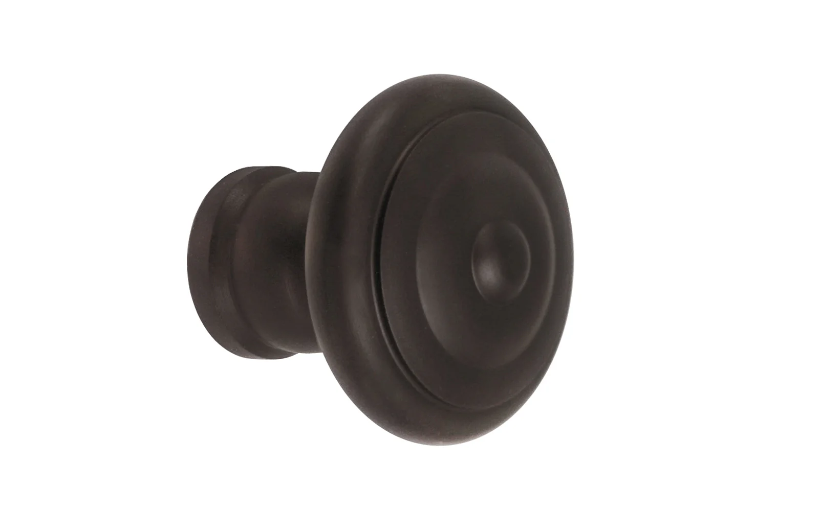 Solid Brass Mid-Century Style Cabinet Knob ~ 1-1/4" Diameter - Image 5