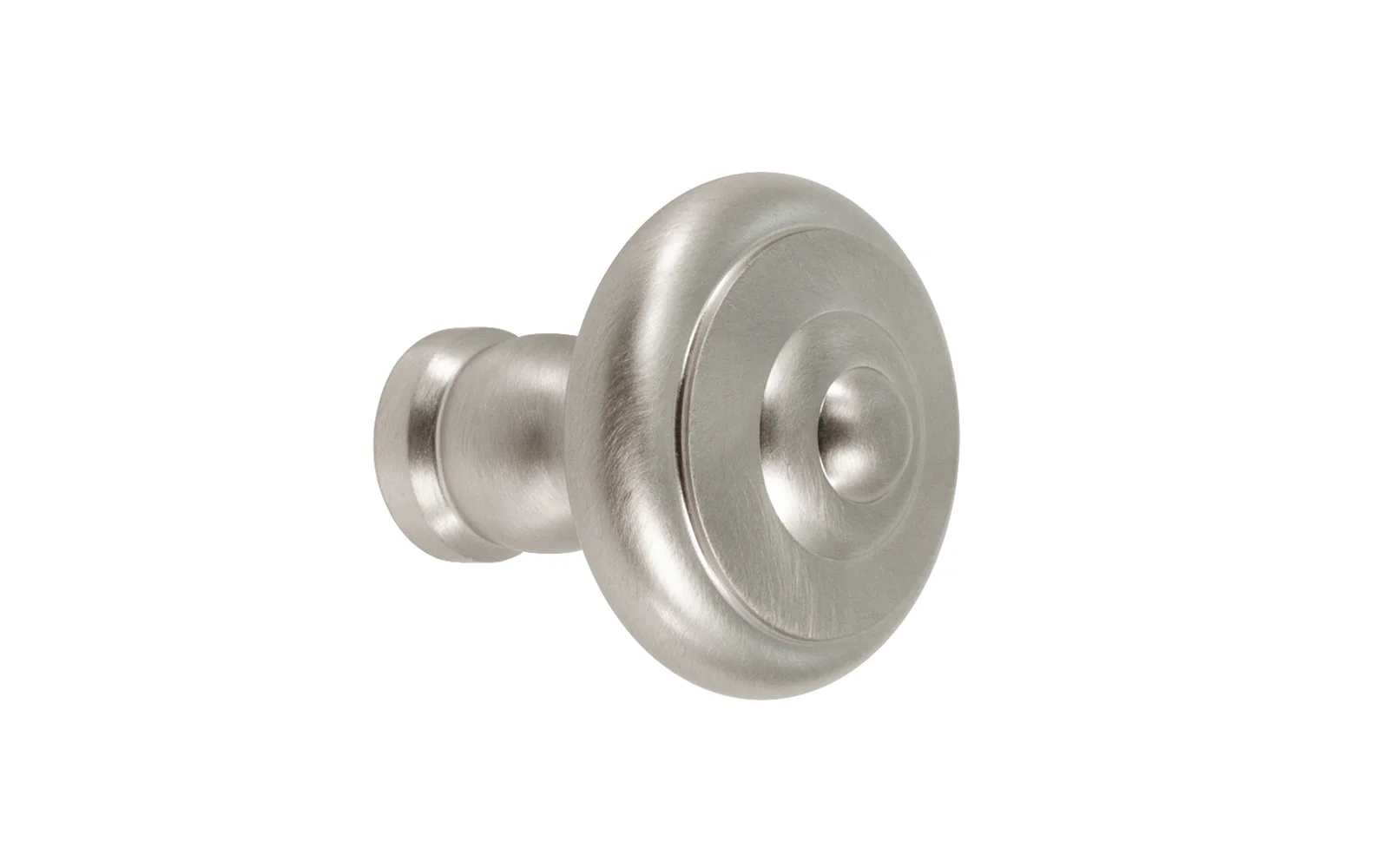 Solid Brass Mid-Century Style Cabinet Knob ~ 1" Diameter - Image 4
