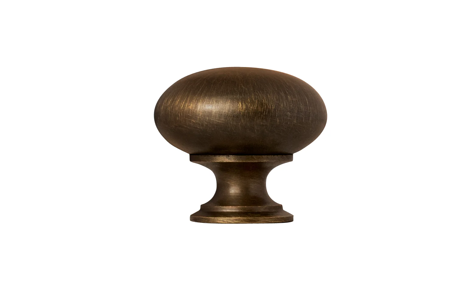 Classic Brass Cabinet Knob ~ Antique Brass Finish - Image 6
