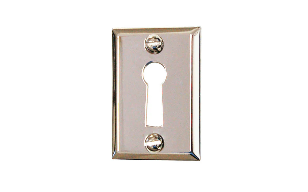 Classic Brass Rectangle Keyhole - Image 4
