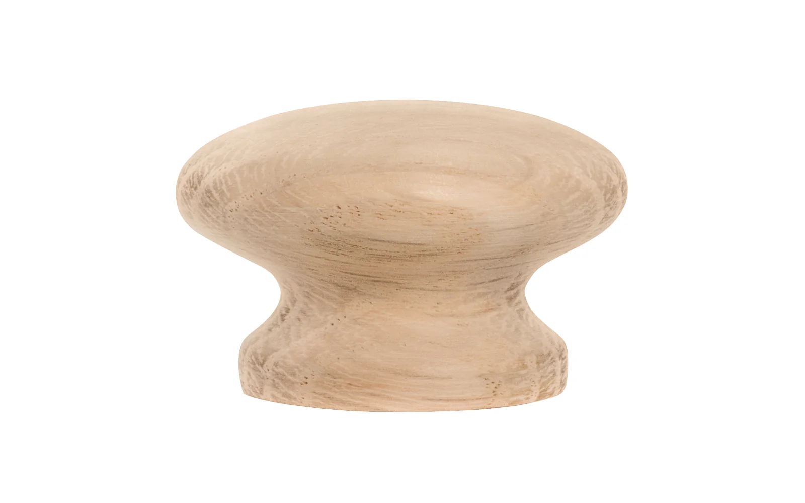 Classic Oak Wood Round Cabinet Knob - Image 5