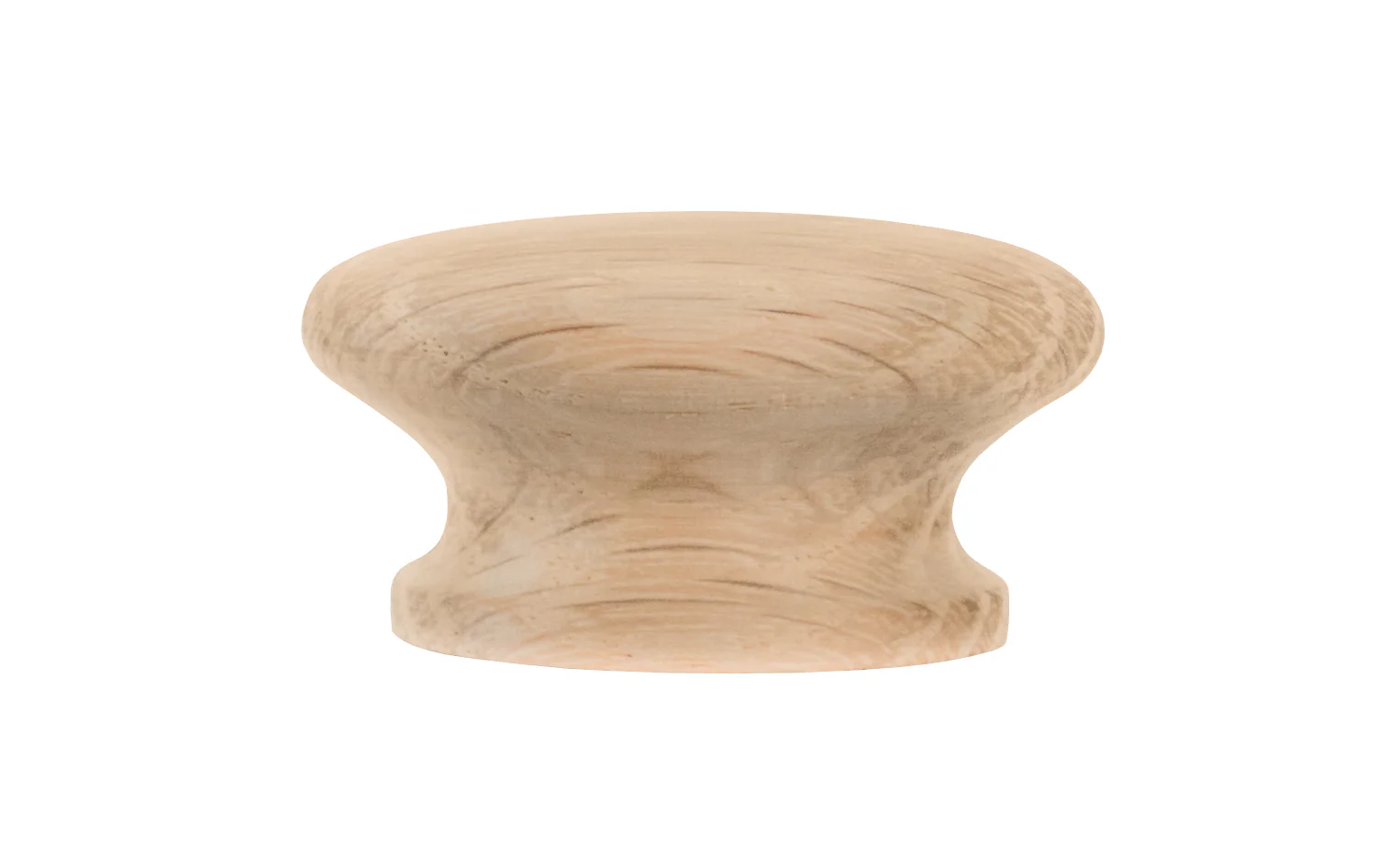 Classic Oak Wood Round Cabinet Knob - Image 6