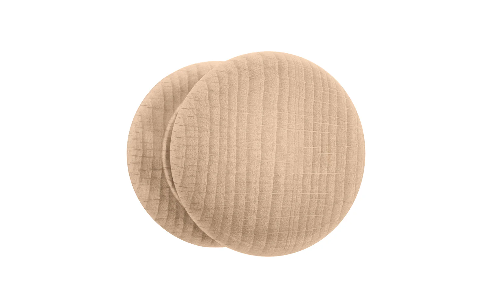Classic Shaker Beech Cabinet Knob with Tenon - Image 4