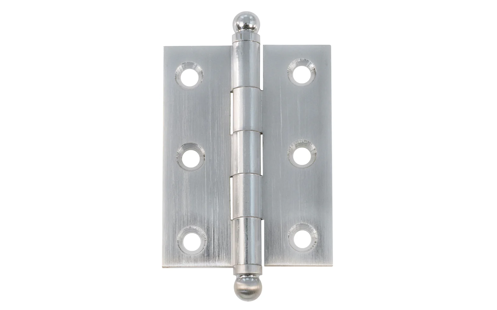 Classic Solid Brass Ball-Tip Cabinet Hinge ~ 2" x 1-1/2" - Image 9