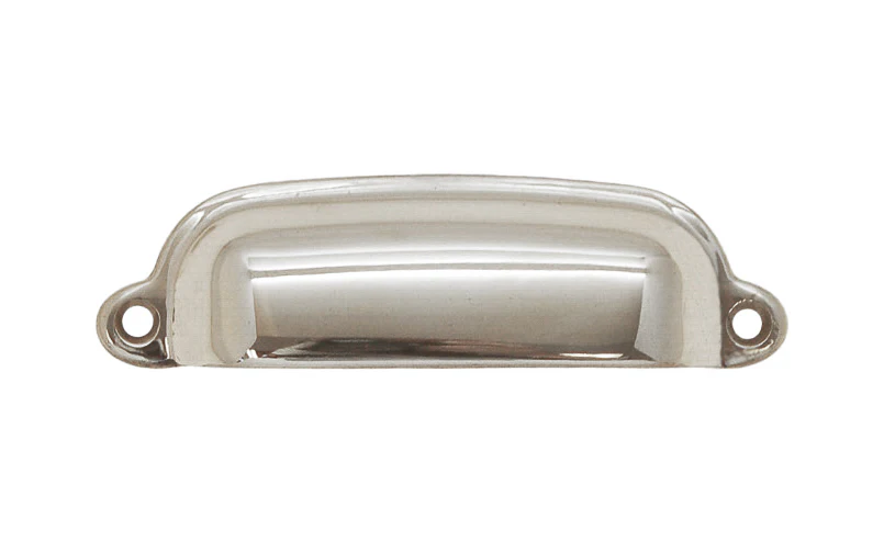 Classic Solid Brass Bin Pull ~ 3-3/8" On Centers - Image 3