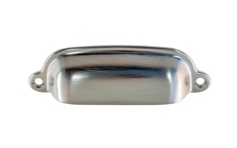 Classic Solid Brass Bin Pull ~ 3-3/8" On Centers - Image 6