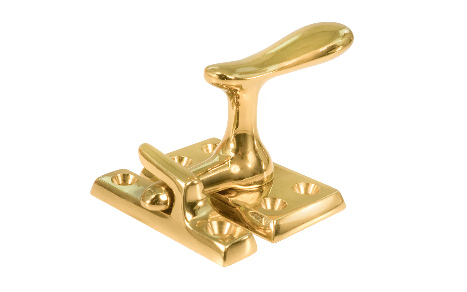 Classic Solid Brass Casement Window Latch ~ Large Size - Image 4