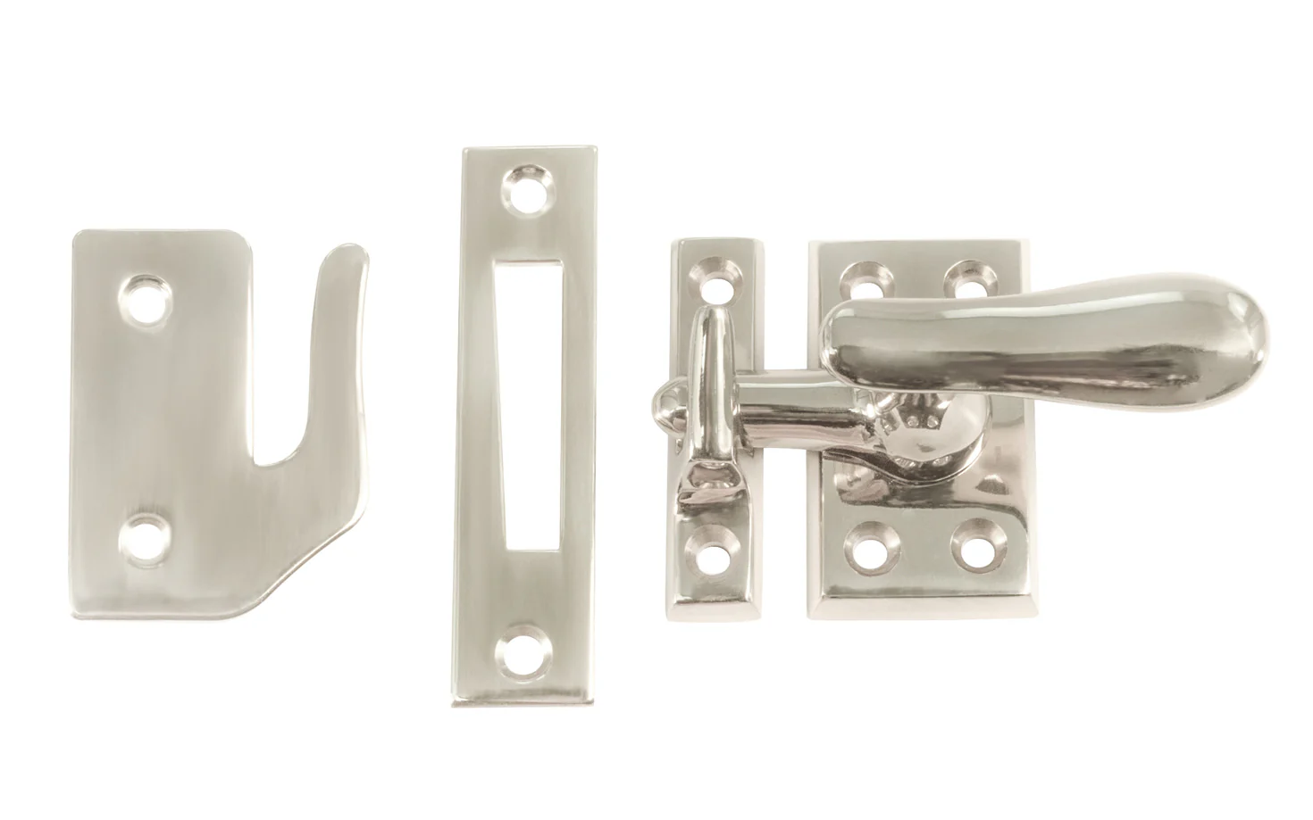 Classic Solid Brass Casement Window Latch ~ Large Size - Image 5