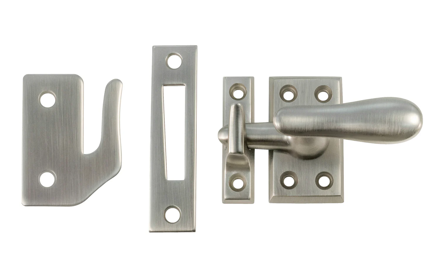 Classic Solid Brass Casement Window Latch ~ Large Size - Image 7