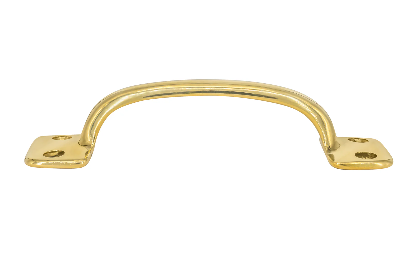 Classic Solid Brass Handle Pull ~ 4" On Centers - Image 7
