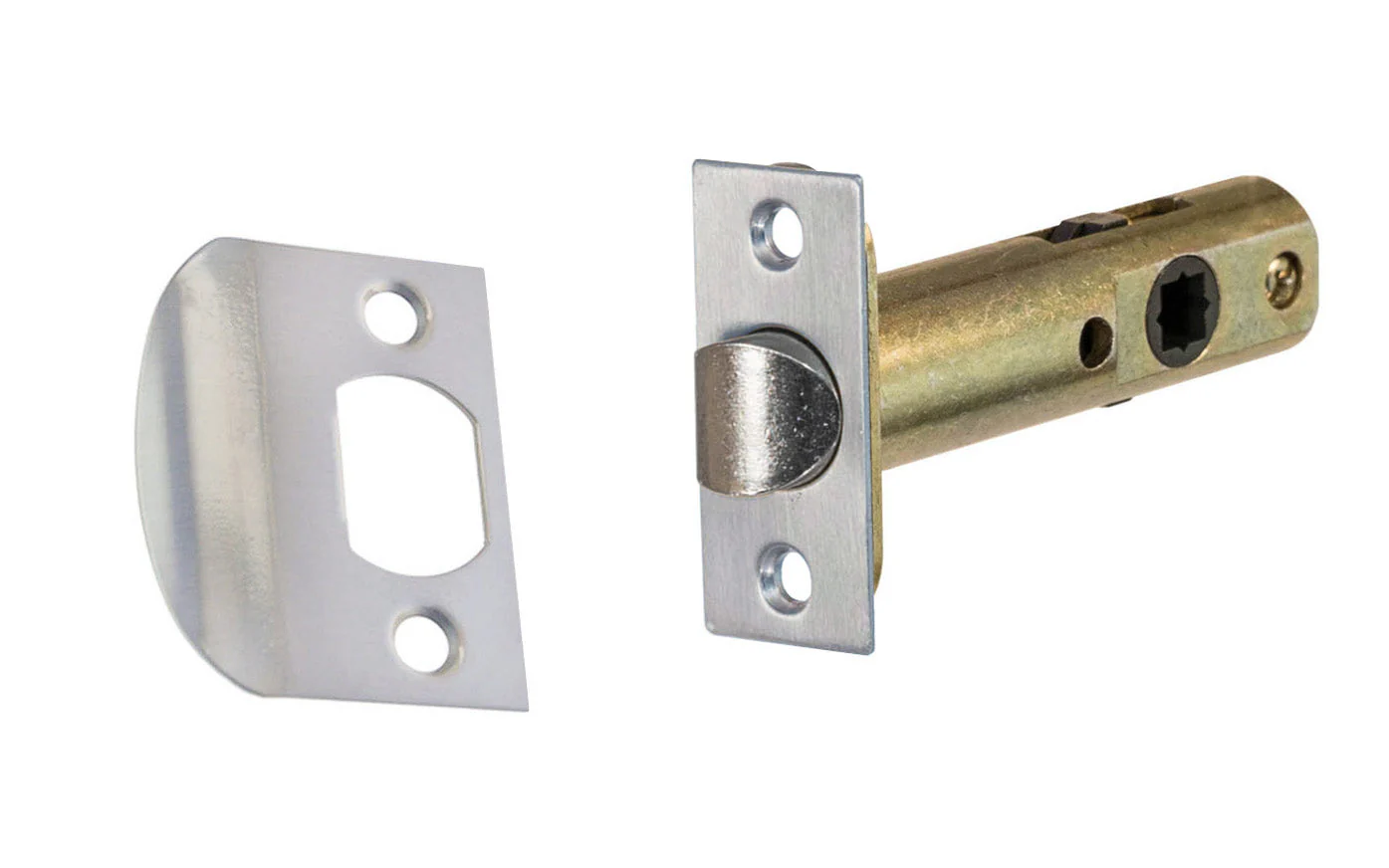 Classic Spring Latch for Doors (Passage) ~ 2-3/8" Backset - Image 4