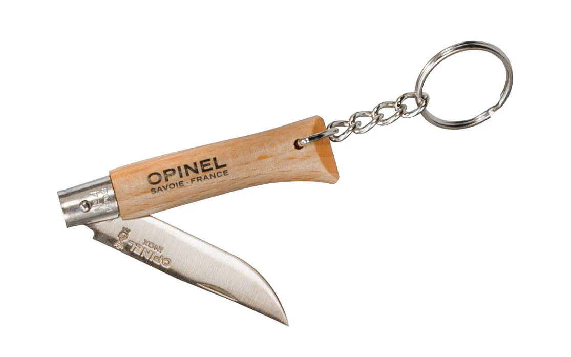 Opinel Classic Stainless Steel Knife with Keychain - Image 2
