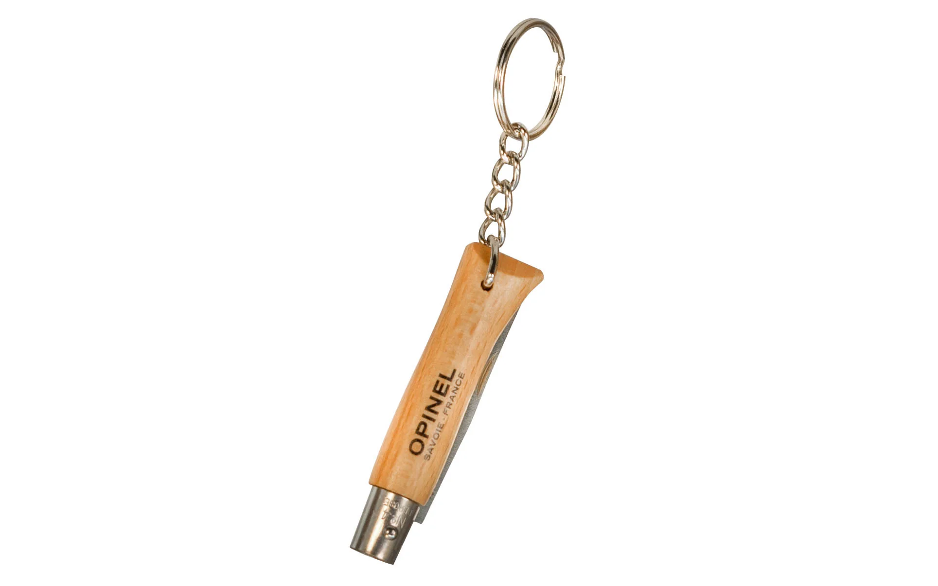 Opinel Classic Stainless Steel Knife with Keychain - Image 3