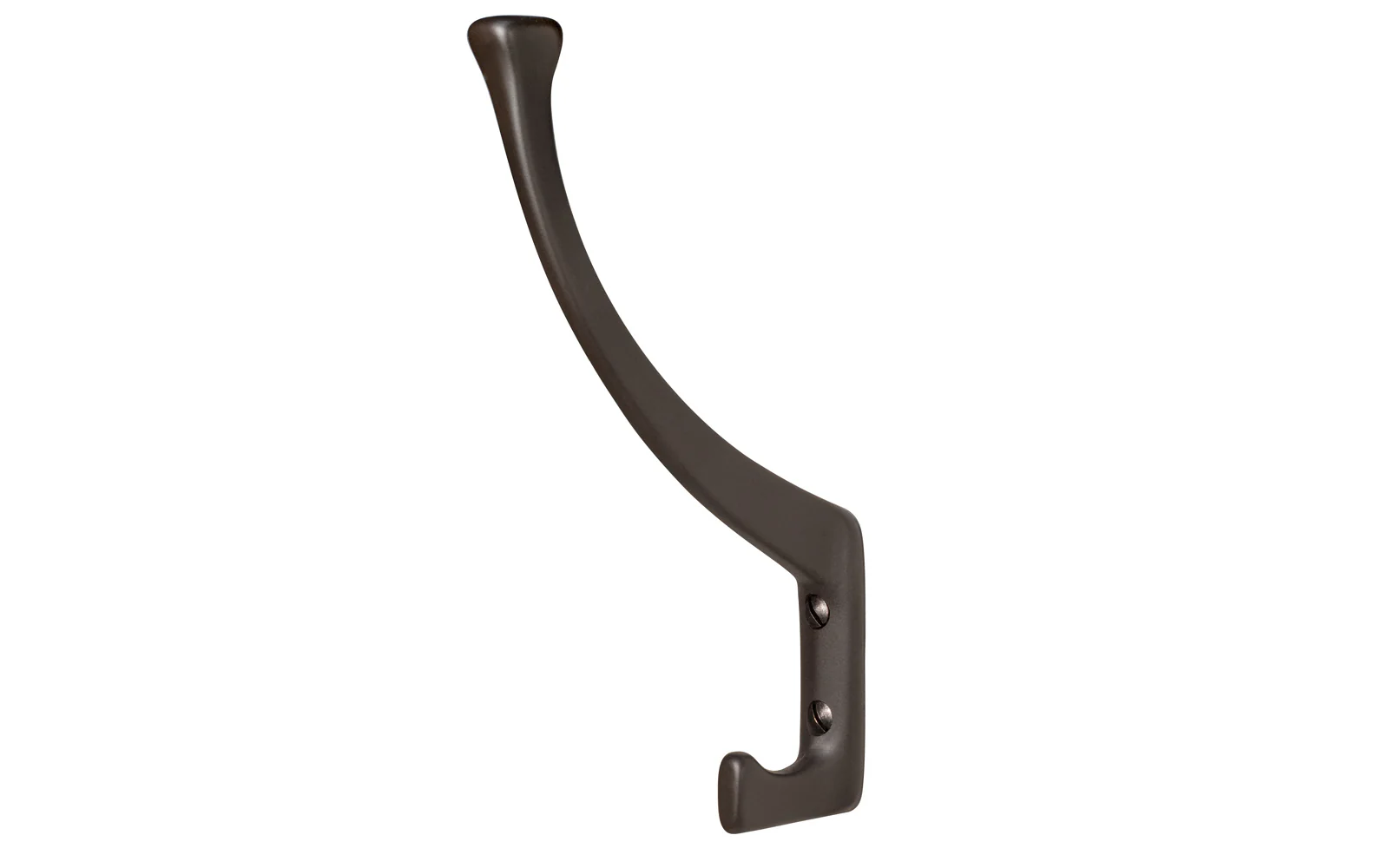 Solid Brass Hall Tree Hook ~ Oil Rubbed Bronze Finish