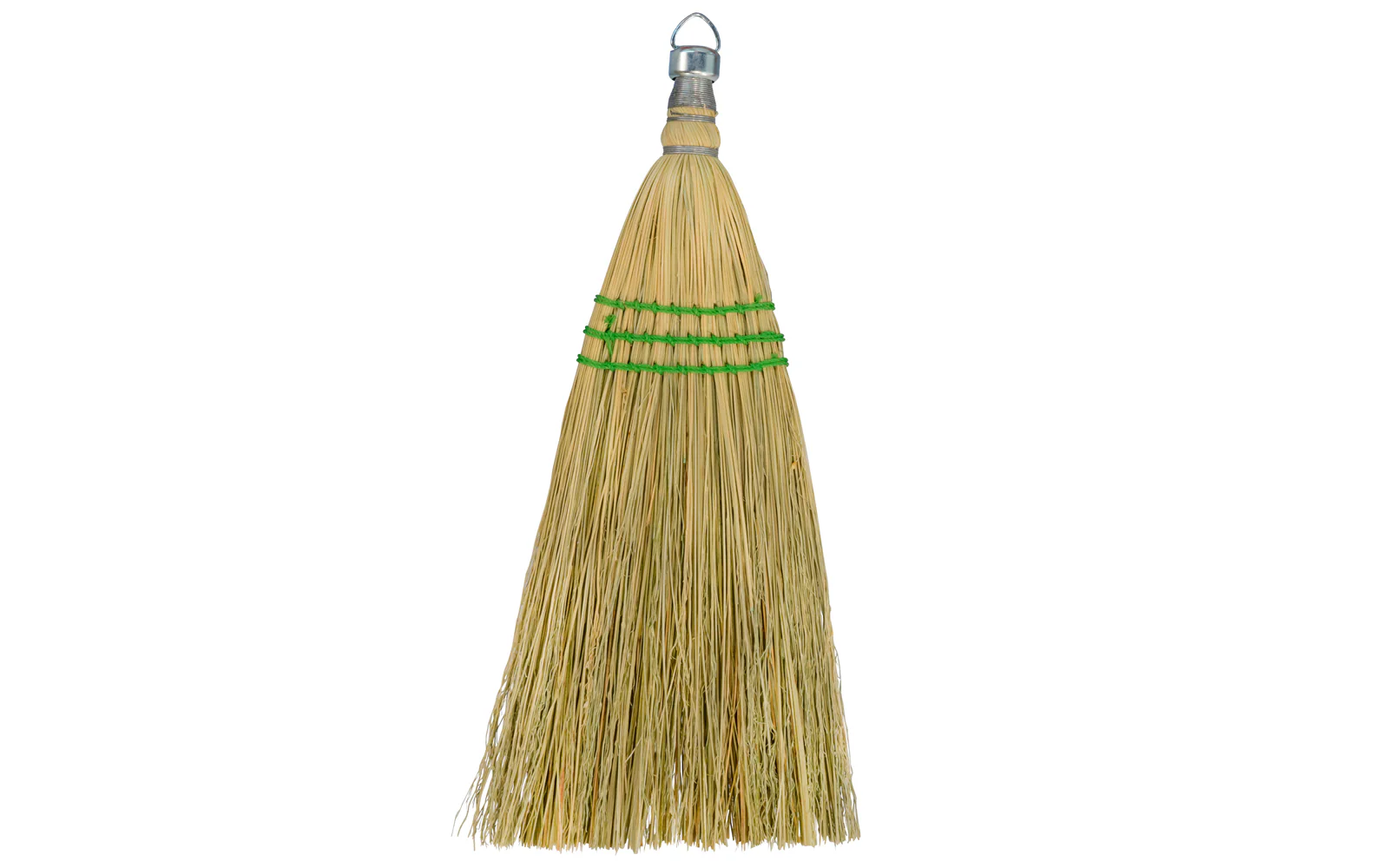 Corn Whisk Broom - Natural Fibers ~ 15" Long