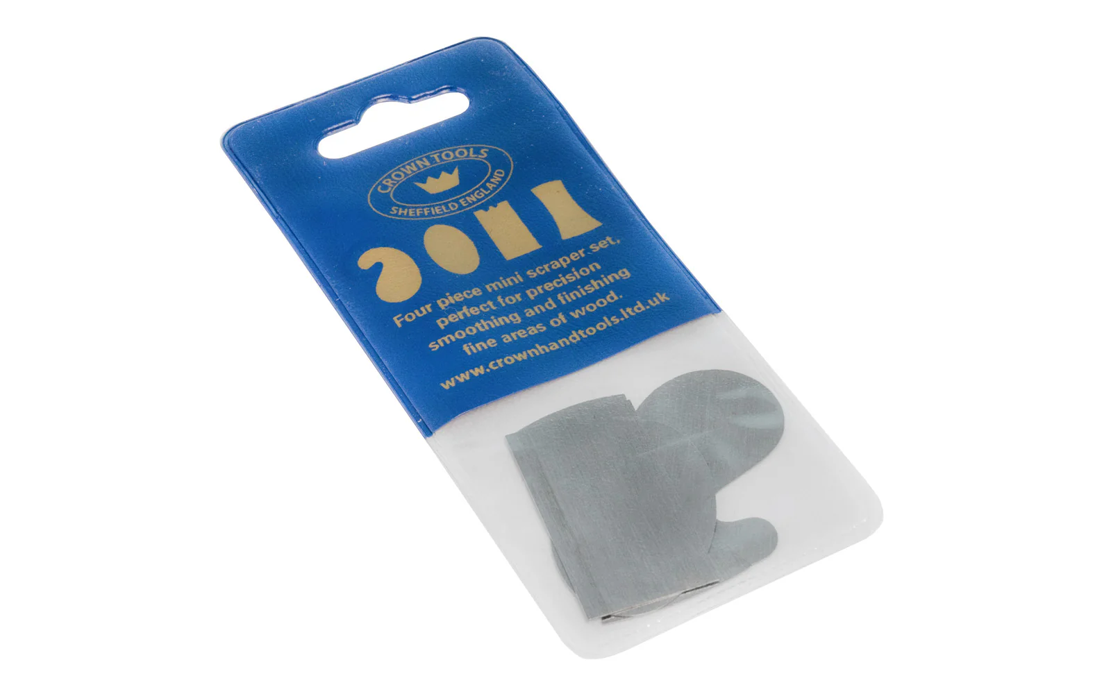 Crown Tools 4-Piece Mini Cabinet Scraper Set - Image 2