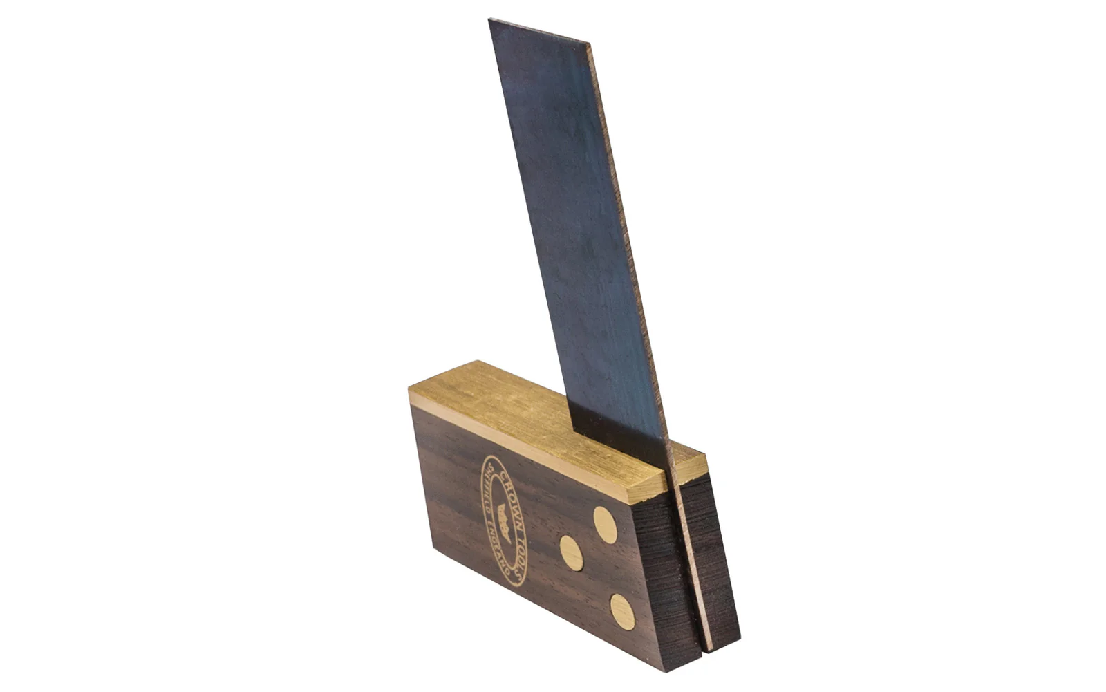 Crown Tools Miniature Walnut Dovetail Square ~ 1:6 Pitch - Image 3