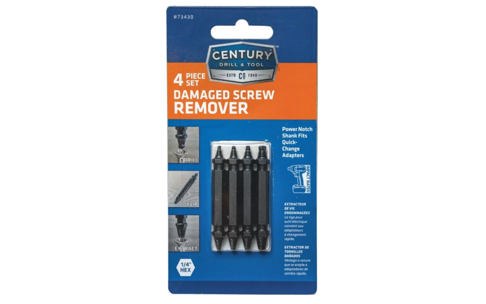 Damaged Screw Remover Set