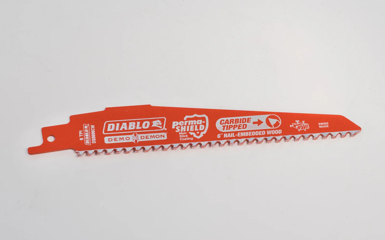 Diablo 6" Carbide Tipped Reciprocating Saw Blade - 6 TPI