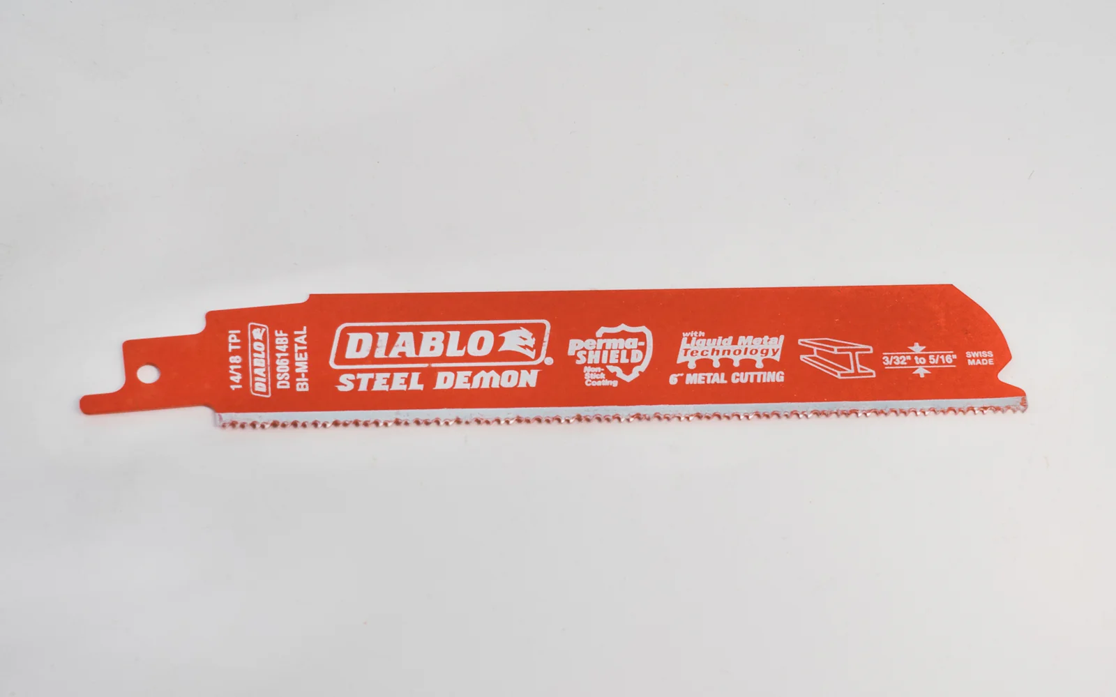 Diablo 6" Metal Cutting Reciprocating Saw Blade - 14 / 18 TPI