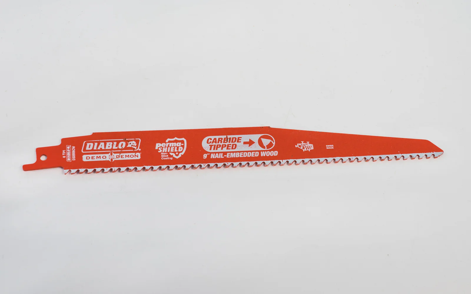 Diablo 9" Carbide Tipped Reciprocating Saw Blade - 6 TPI