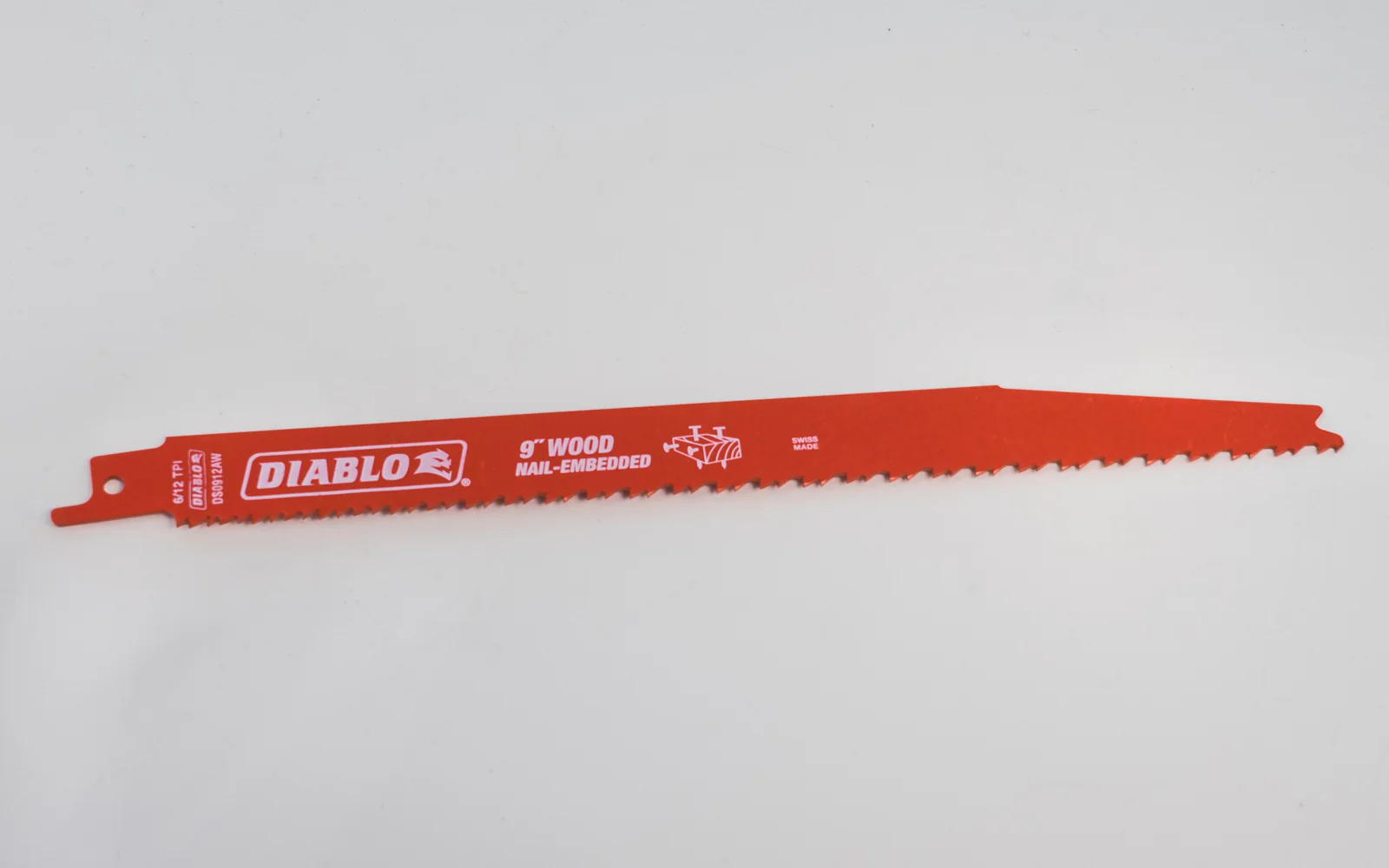 Diablo 9" Long Wood Reciprocating Saw Blade - 6 / 12 TPI