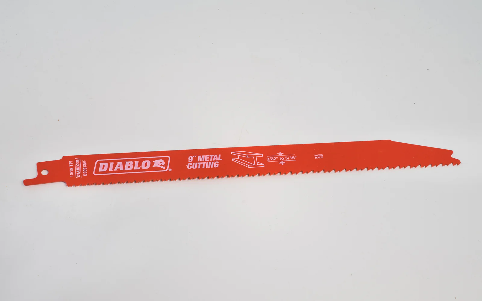 Diablo 9" Metal Cutting Reciprocating Saw Blade - 10 / 18 TPI