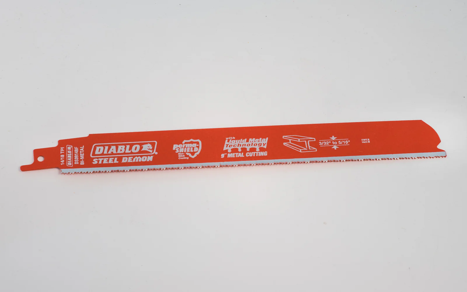 Diablo 9" Metal Cutting Reciprocating Saw Blade - 14 / 18 TPI
