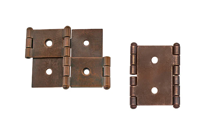 Double Action Cabinet Hinges for 1-1/4" Panels ~ 2" High - Image 2