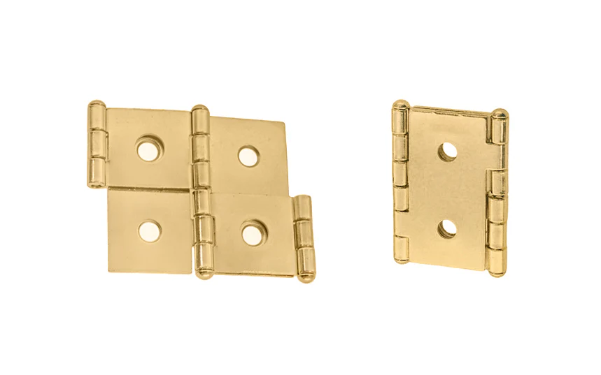 Double Action Cabinet Hinges for 1" Panels ~ 1-7/8" High - Image 2