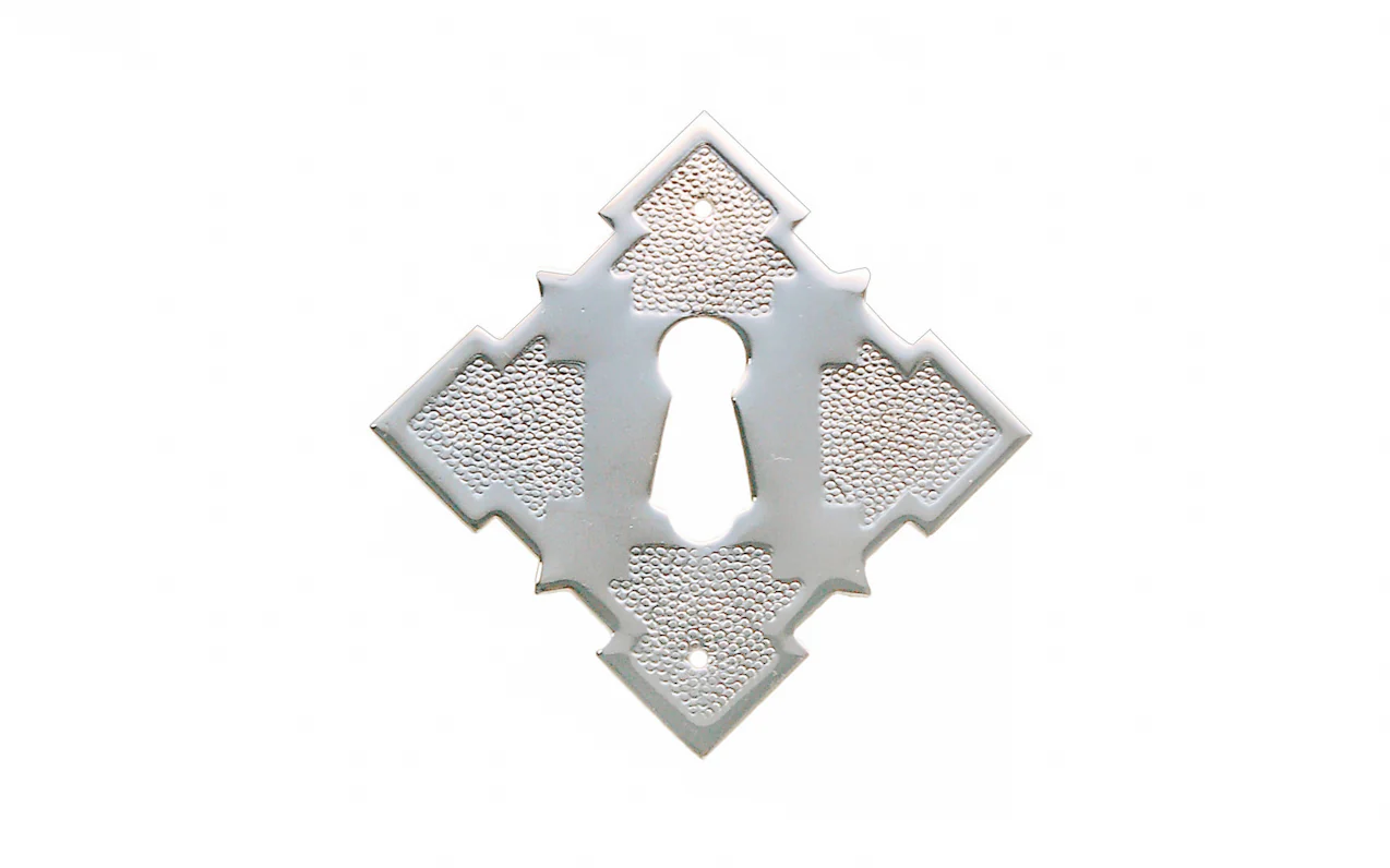 Eastlake-Style Solid Brass Keyhole - Image 2