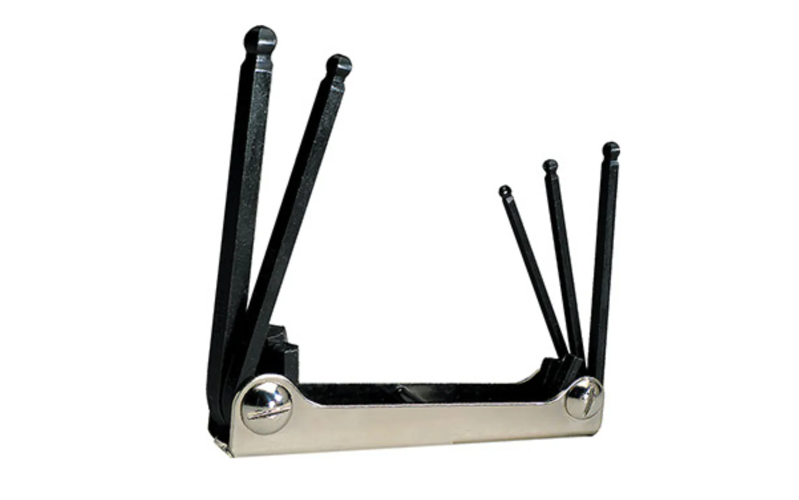 Eklind 5-PC Fold-Up Ball Hex Wrench Key Set - SAE