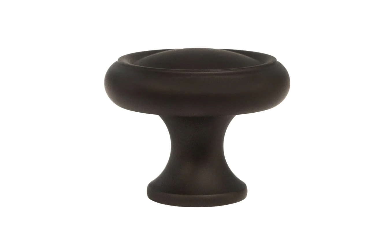Solid Brass Dome-Style Cabinet Knob ~ 1-1/4" Diameter - Image 3