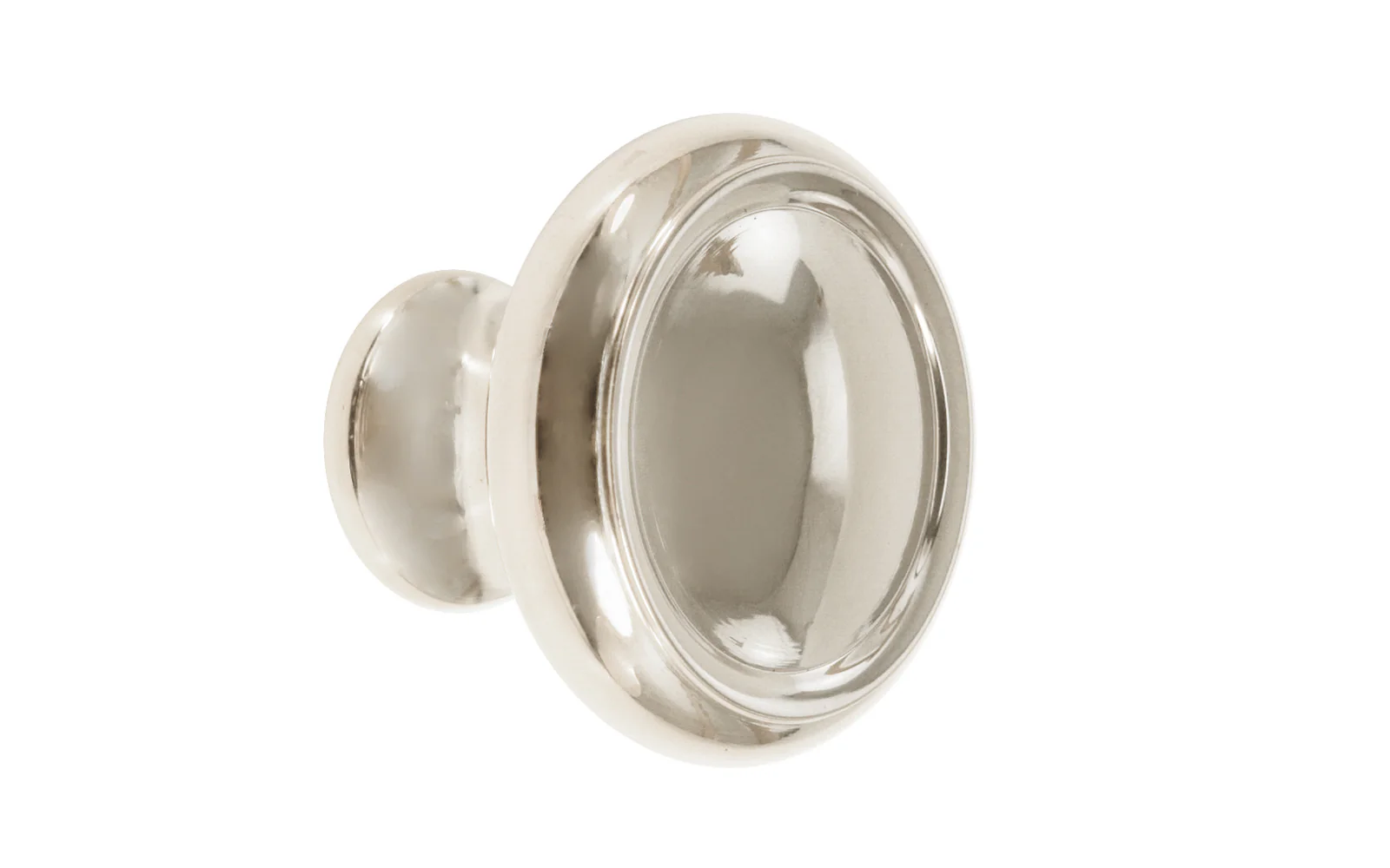 Solid Brass Dome-Style Cabinet Knob ~ 1-1/4" Diameter - Image 4