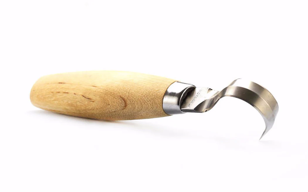 Mora Wood Carving Hook Knife No. 162 ~ Carbon Steel - Image 2