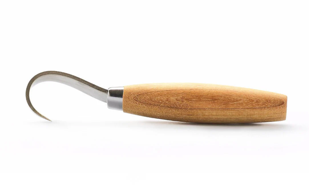 Mora Wood Carving Hook Knife No. 164 ~ Carbon Steel - Image 2