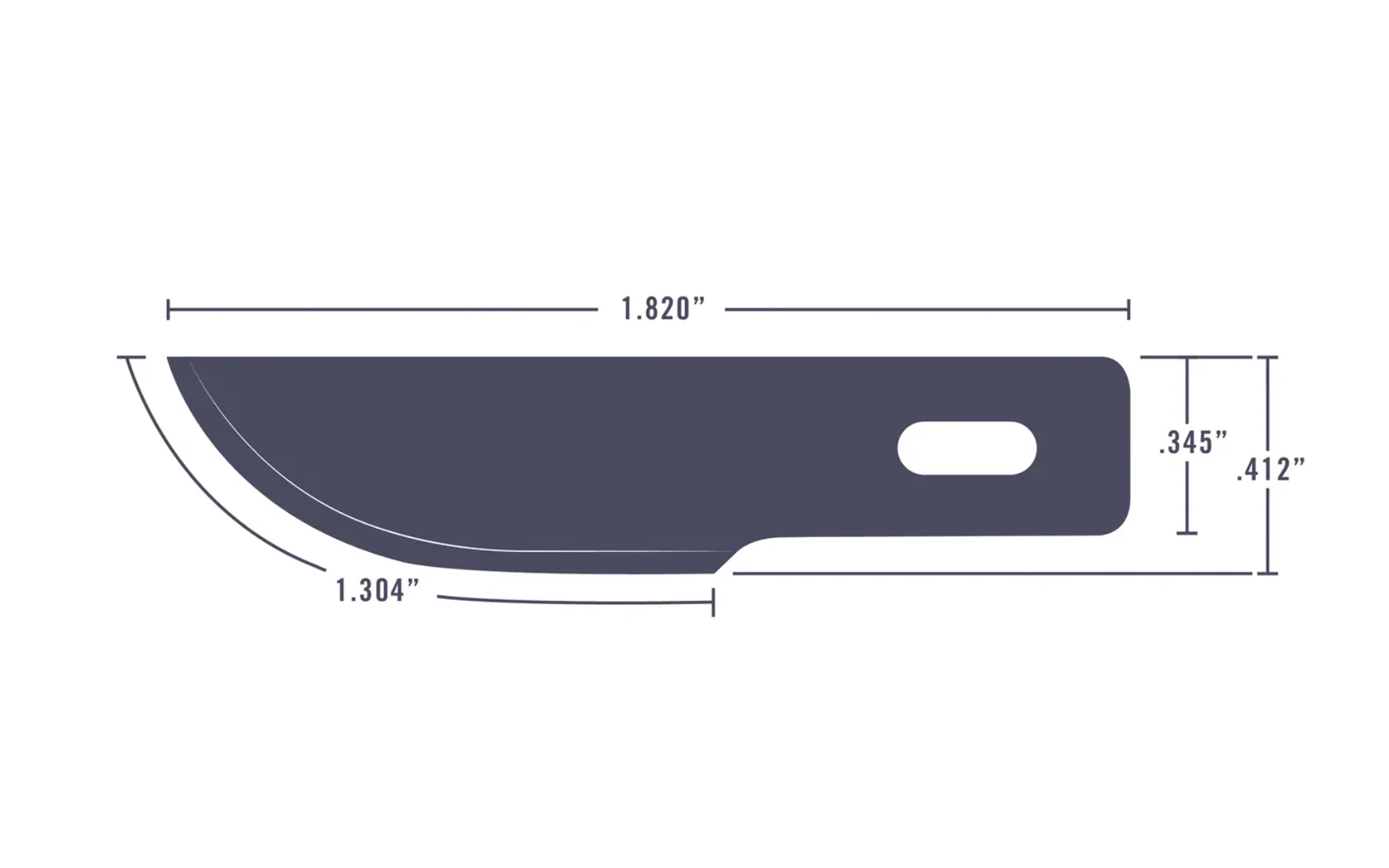 Excel #22 Curved Edge Blades - 5 Pack - Image 2