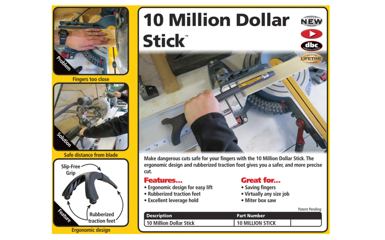 FastCap 10 Million Stick ~ Push Stick - Image 4