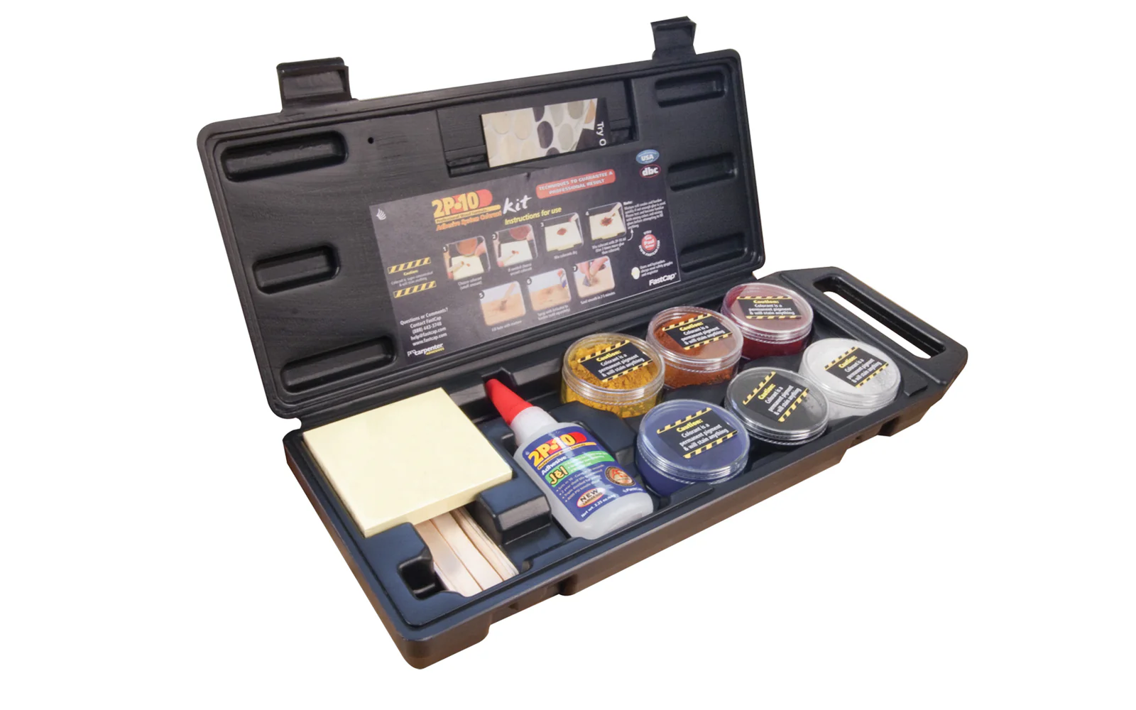 FastCap 2P-10 Adhesive System Colorant Kit