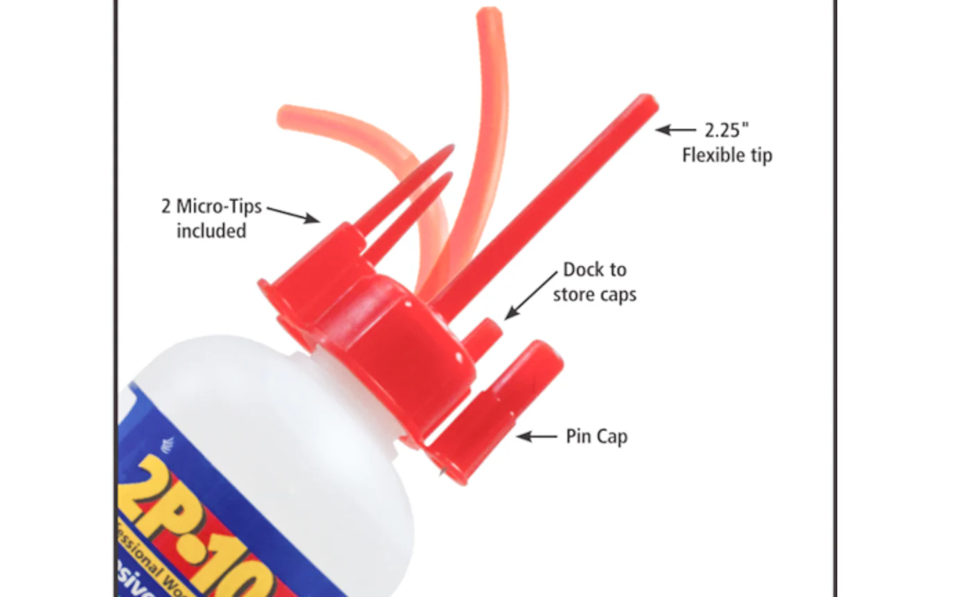 FastCap 2P-10 Glue Replacement XTips - For 10 oz Bottles - Image 2