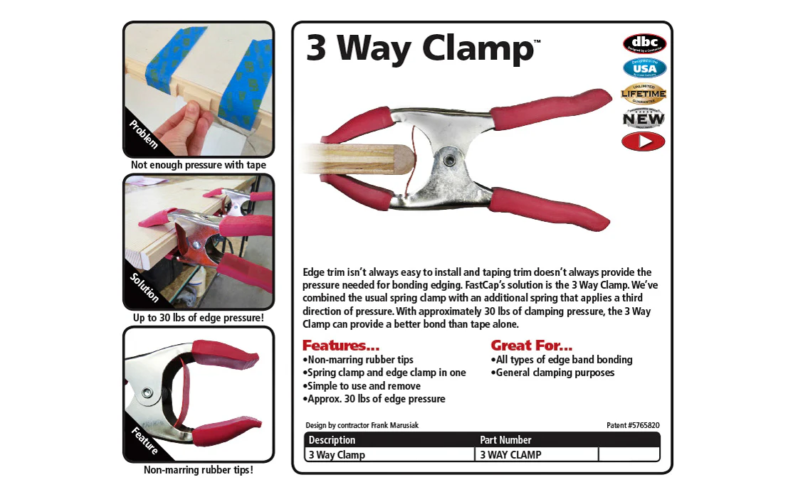 FastCap 3-Way Spring Clamp - Image 6