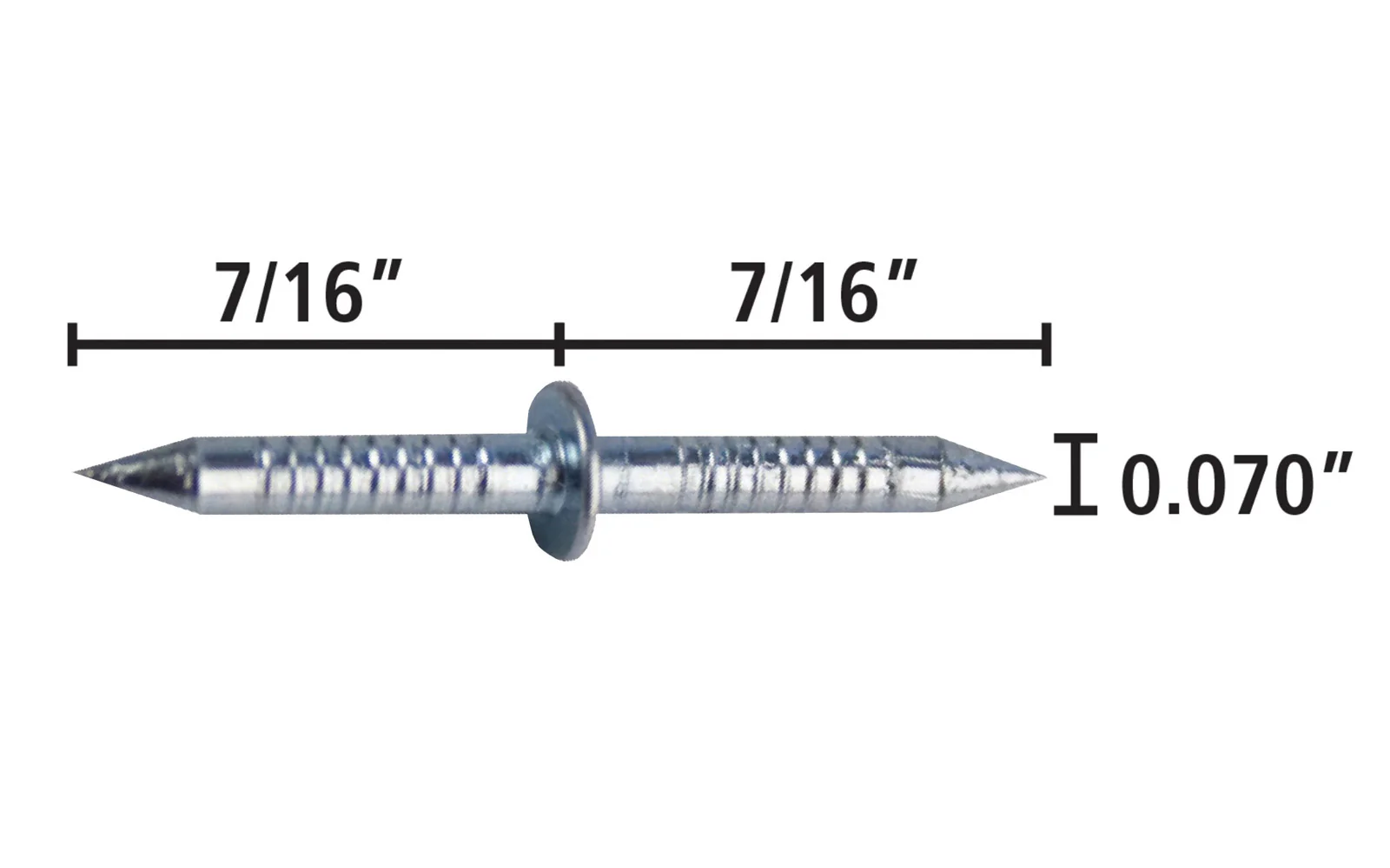 FastCap 7/16" x 7/16" Blind Nails - 80 Pack - Image 2