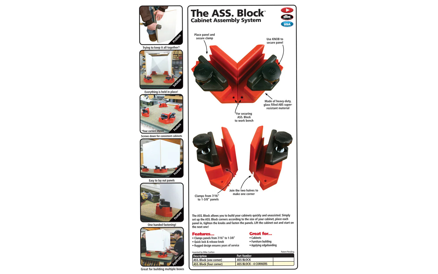 FastCap Ass. Block Cabinet Assembly System - Image 10