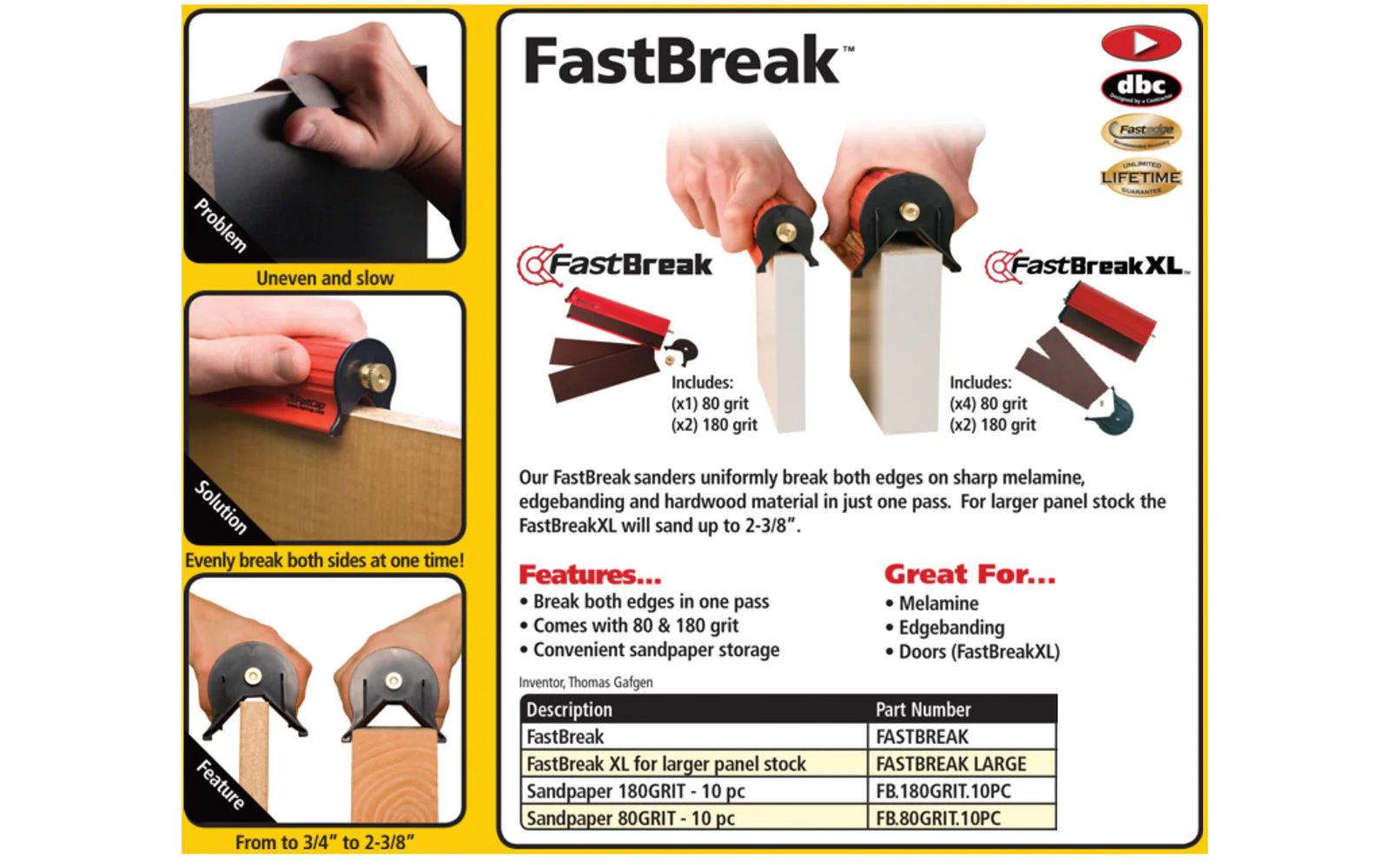FastCap Dual Edge Sander - Large - Image 9
